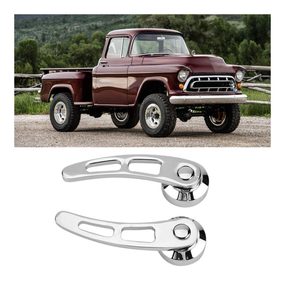 Hochwertige Vintage-Außentürgriffe für Autos - Leicht & langlebig - Eisenbeschichtung - Silber - Autozubehör für verschiedene Modelle