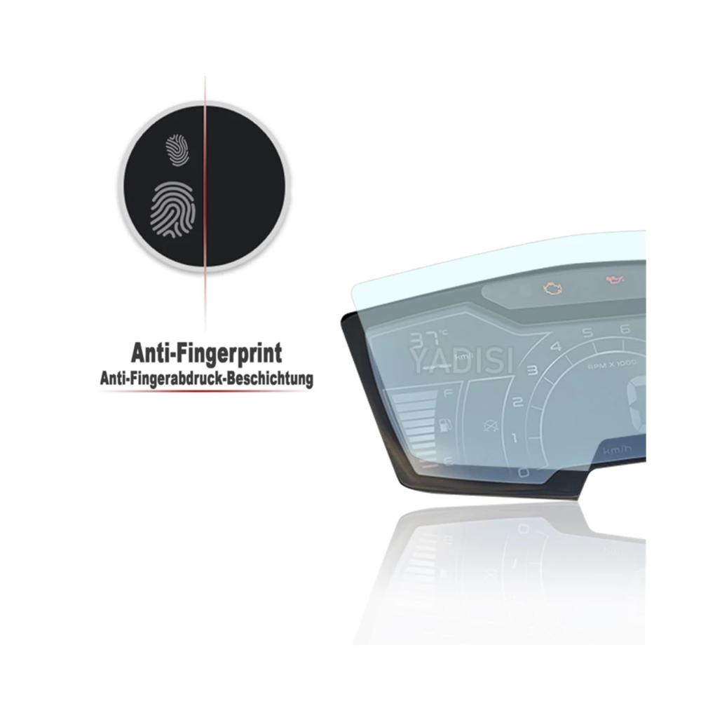 Premium Instrumentenblöcke Displayschutzfolie für Aprilia SR GT 200 125 2022 | Schützen Sie Ihr Armaturenbrett mit diesem hochwertigen Zubehör | Klare Screen Protector Folie für optimale Sicht
