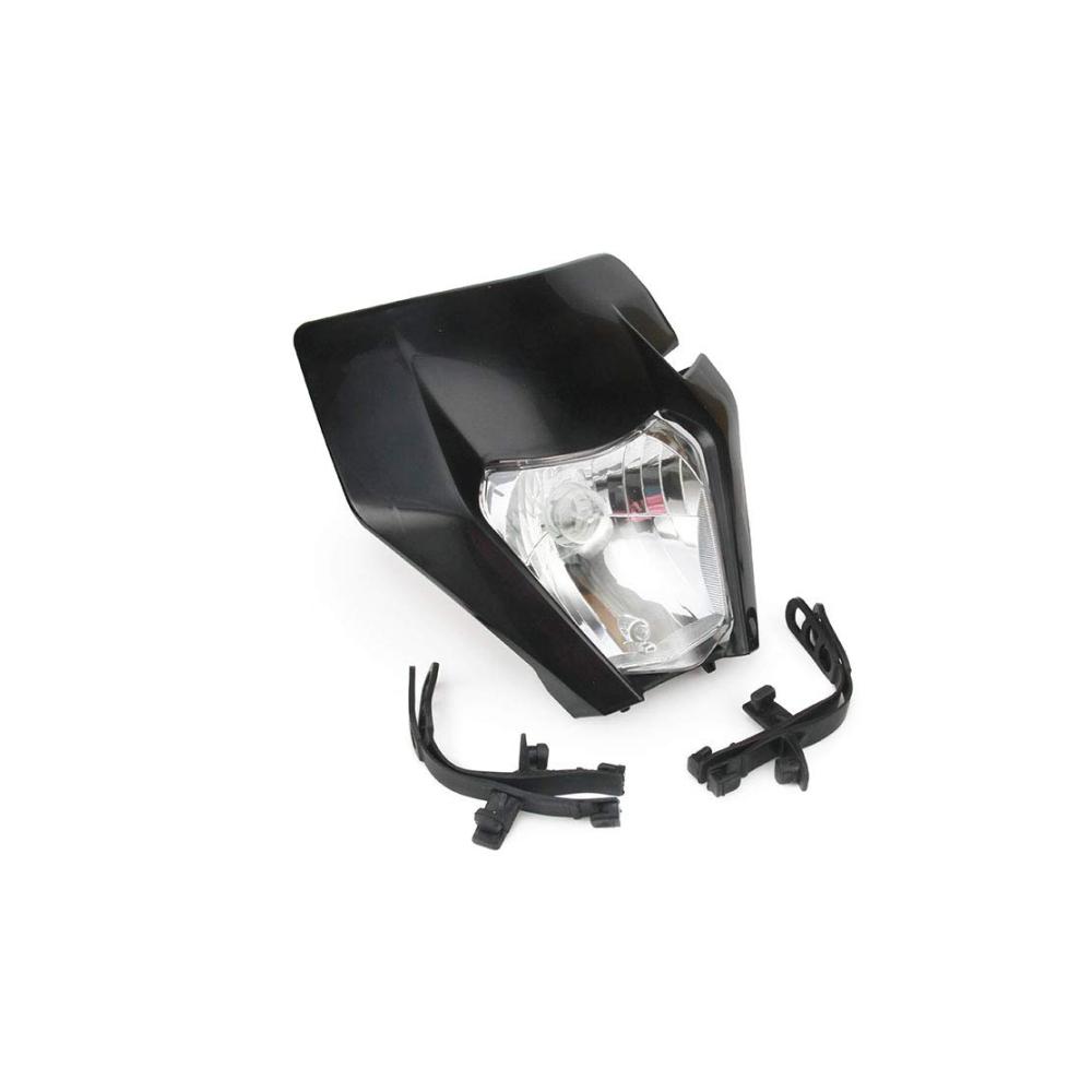 Hochwertige Frontscheinwerfer Lichtmaske für Motorrad Dirt Bike | Tagfahrlicht Verkleidung Maske für EXC250 SX250 SXF250 EXC450 SX350 SXF450 EXC525 640LC4 Enduro ATV Scooter