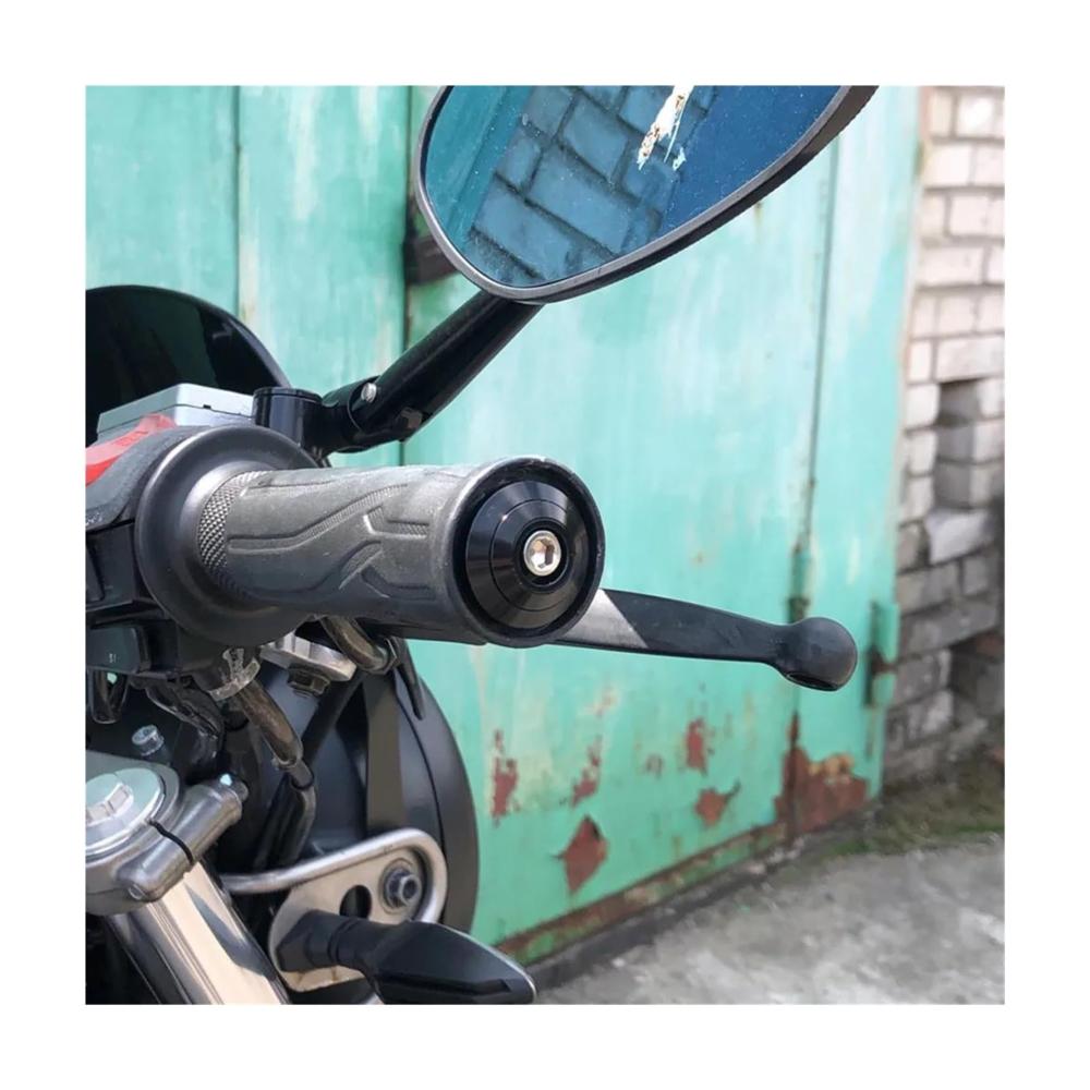 CNC Lenkerstopfen für HON&DA CRF 150/250/450 & CRF230F - Hochwertige Motorrad Griff Enden Rutschfeste Lenker Grip Kappen Passgenau für CRF150 R/F CR450 R/X/RX CRF250 R/X/L/M