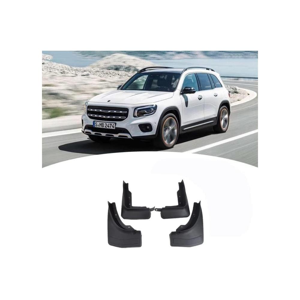 Schützen Sie Ihr Fahrzeug mit Stil! 4 Stücke Hochwertige Schmutzfänger für Mercedes Benz GLB X247 2019-2023 - Perfekter Spritzschutz für Vorder- und Hinterräder - Einfache Installation - Premium Autozubehör