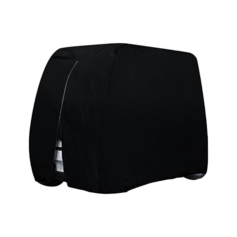 Hochwertige Messgeräte Multifunktionale staubdichte Abdeckung für Golfwagen | Einfache Installation & Zugang | Zuverlässiger Schutz | Robustes OxfordCloth | Schwarz | 242x122x168 cm