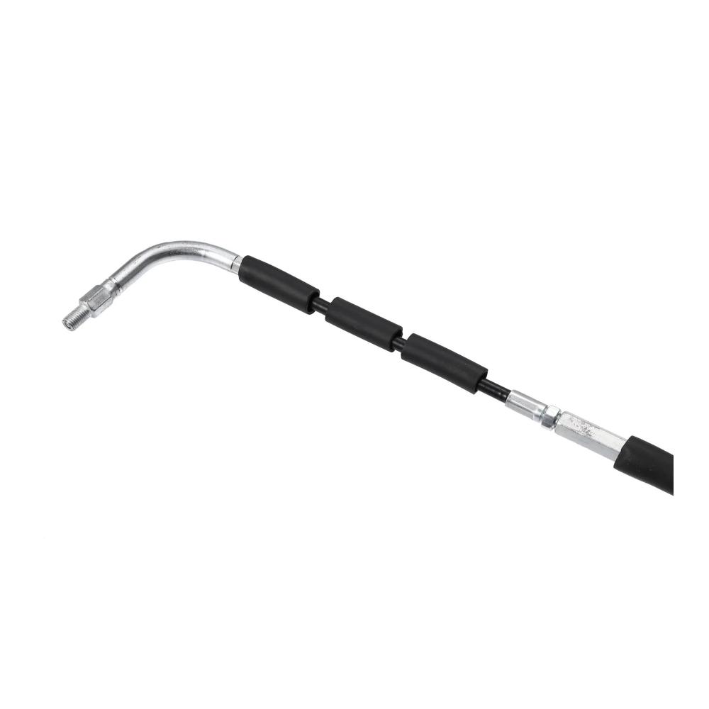 Hochwertiger Behälter Leitungen & Schläuche Vorderradbremsschlauch 7081247 242cm Gaszug Ersatz Für Polaris Ranger 700 4X4 EFI XP 2005-2008 | Schwarz | Motorrad Bremsschlauch
