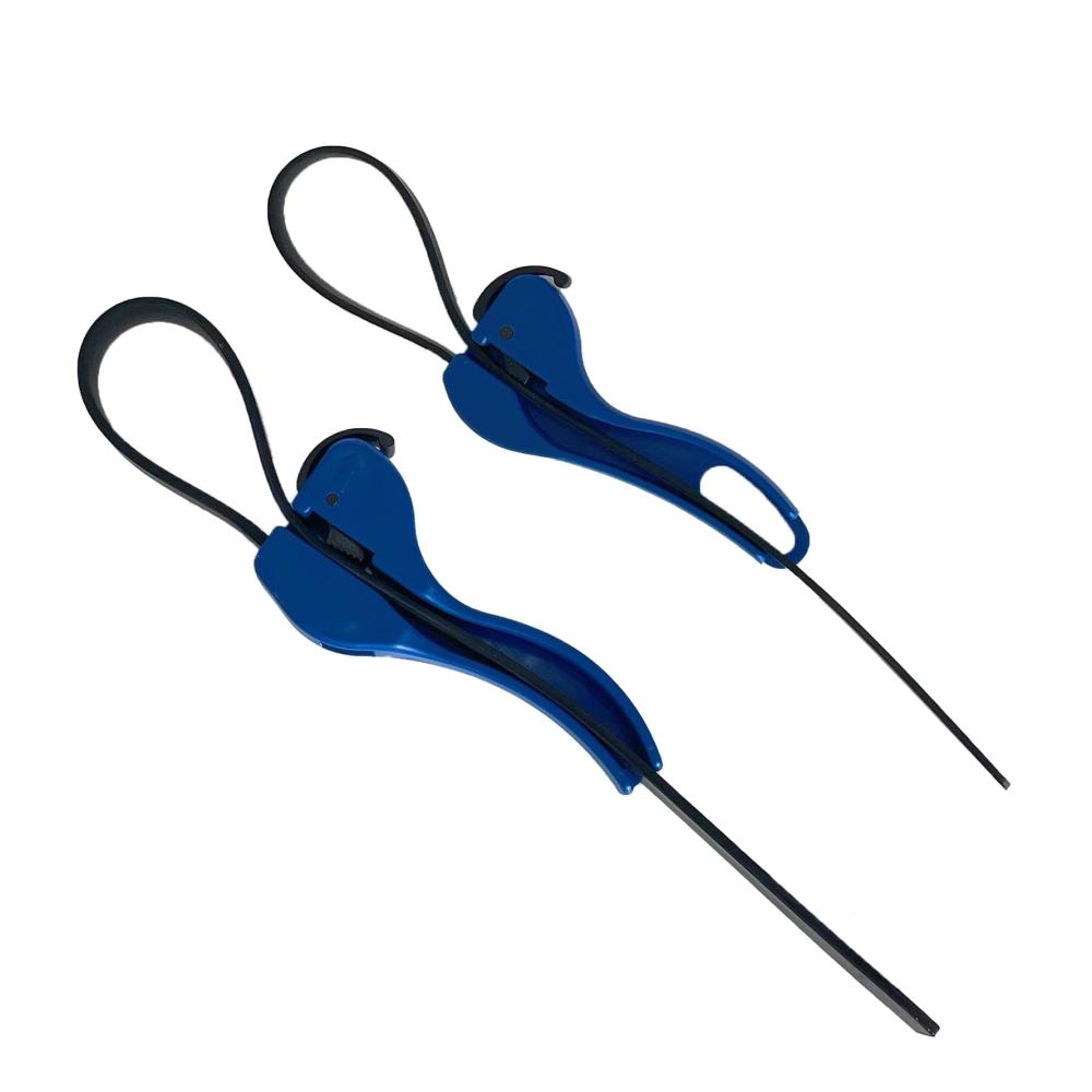 Hochwertiger Bandschlüssel-Set 2 Stück Gummi-Gurtschlüssel einstellbar für 6 bis 8 Ölfilterschlüssel. Universal antirutschig - ideal für Sanitär und Glasöffner