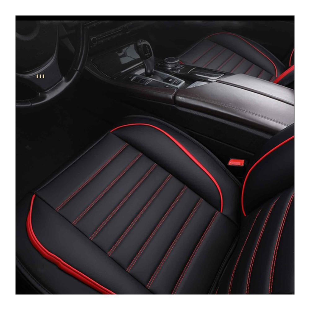 Luxuriöse Sitzauflagen für Auto | Universal Set für VW Jetta Bora T-ROC Lupo UP | Grüne Kissen | Rutschfest & Wasserdicht | 5-Sitz-Schutz | Hochwertiges Material