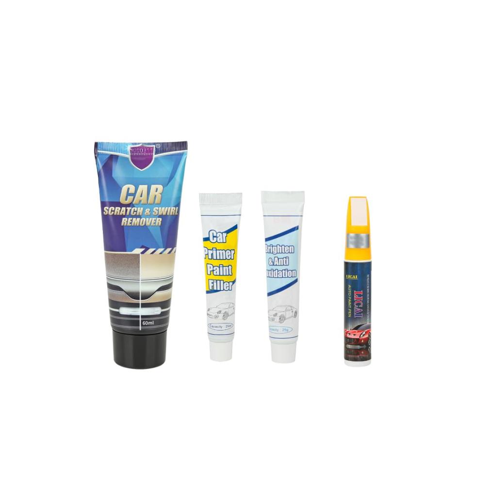 Ausbesserungslacke-Set für Autos Lackstift Grundierung Füller Kratzerentferner & Swirl Remover für strahlenden Glanz & Rostschutz