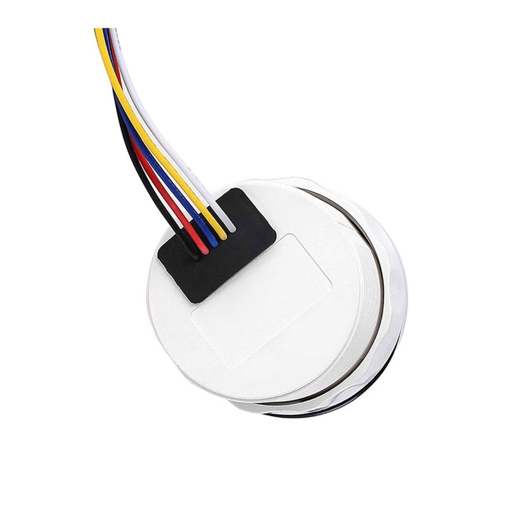 Armaturenbretter 52mm Digitaler Betriebsstundenzähler 0-99999.9H - Universelles Edelstahl Display mit Alarm & roter Hintergrundbeleuchtung - Präzise Zeiterfassung für Fahrzeugwartung - Schwarz