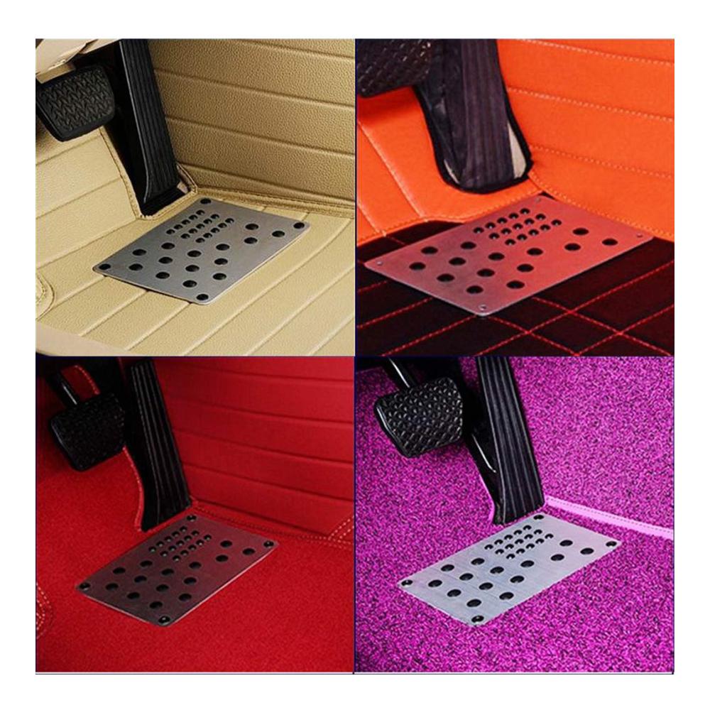 Erleben Sie Fahrkomfort pur! Hochwertiges Aluminium Auto Pedal-Set mit rutschfester Bodenmatte für ultimative Kontrolle und Sicherheit. Universelle Passform für alle Fahrzeuge. Steigern Sie Ihr Fahrerlebnis mit stilvoller Fußstütze und Fersenplatte. Upgrade für mehr Performance und Eleganz