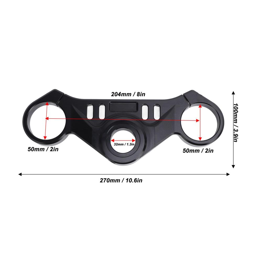 Upgrade dein Fahrerlebnis Aluminiumlegierung Gabelbrücke für Aprilia RS660 2021–2023 – Stabilität und Stil für dein Motorrad