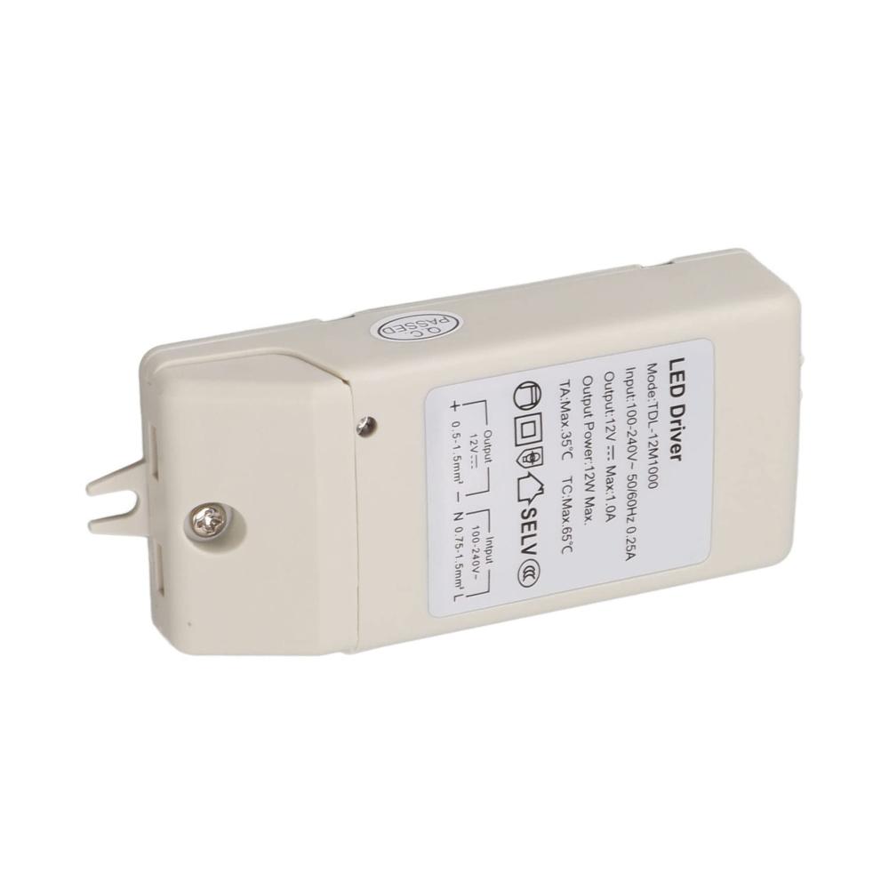 Effizienter Wechselrichter für LED-Beleuchtung | Konstantstromantrieb | Zuverlässige 12V-Stromversorgung für LED-Streifenlichter | AC 100-240V kompatibel