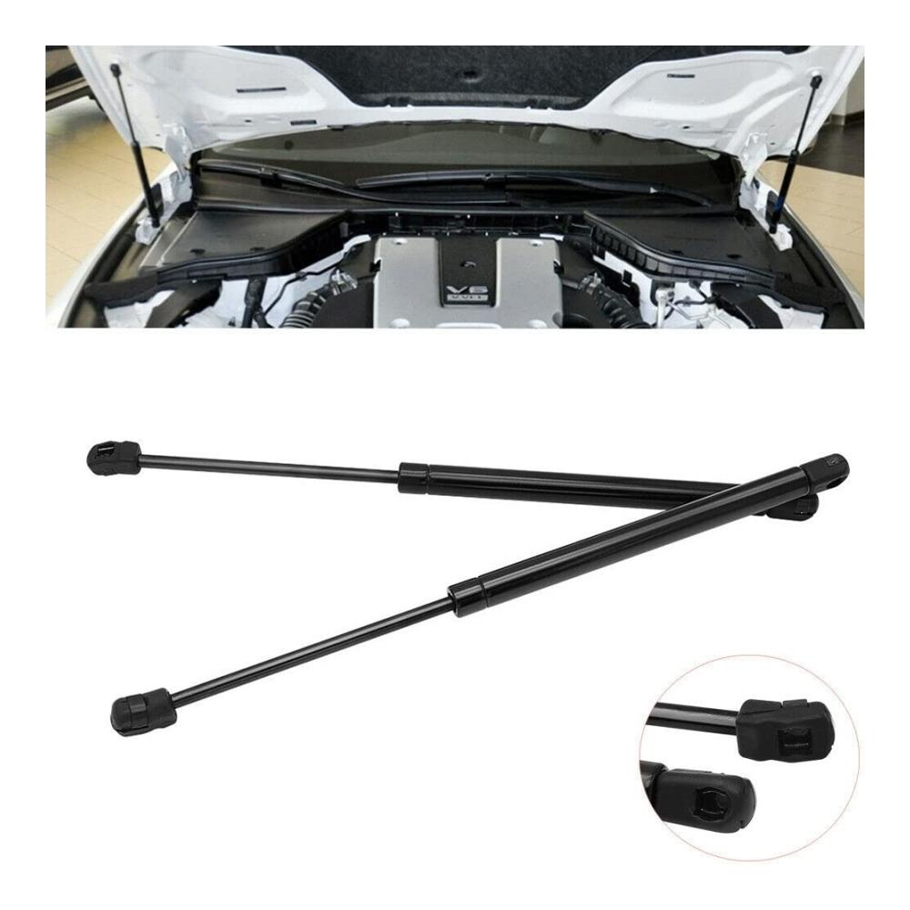 Verbessern Sie die Leistung Ihres Q50! 2x Domstreben für stabilere Fahrten | Kompatibel mit Q50 2014-2018 | Robuste Federbeinstützen für mehr Sicherheit und Kontrolle | Ersetzt OEM 65470-46A0A 6801 PM3369