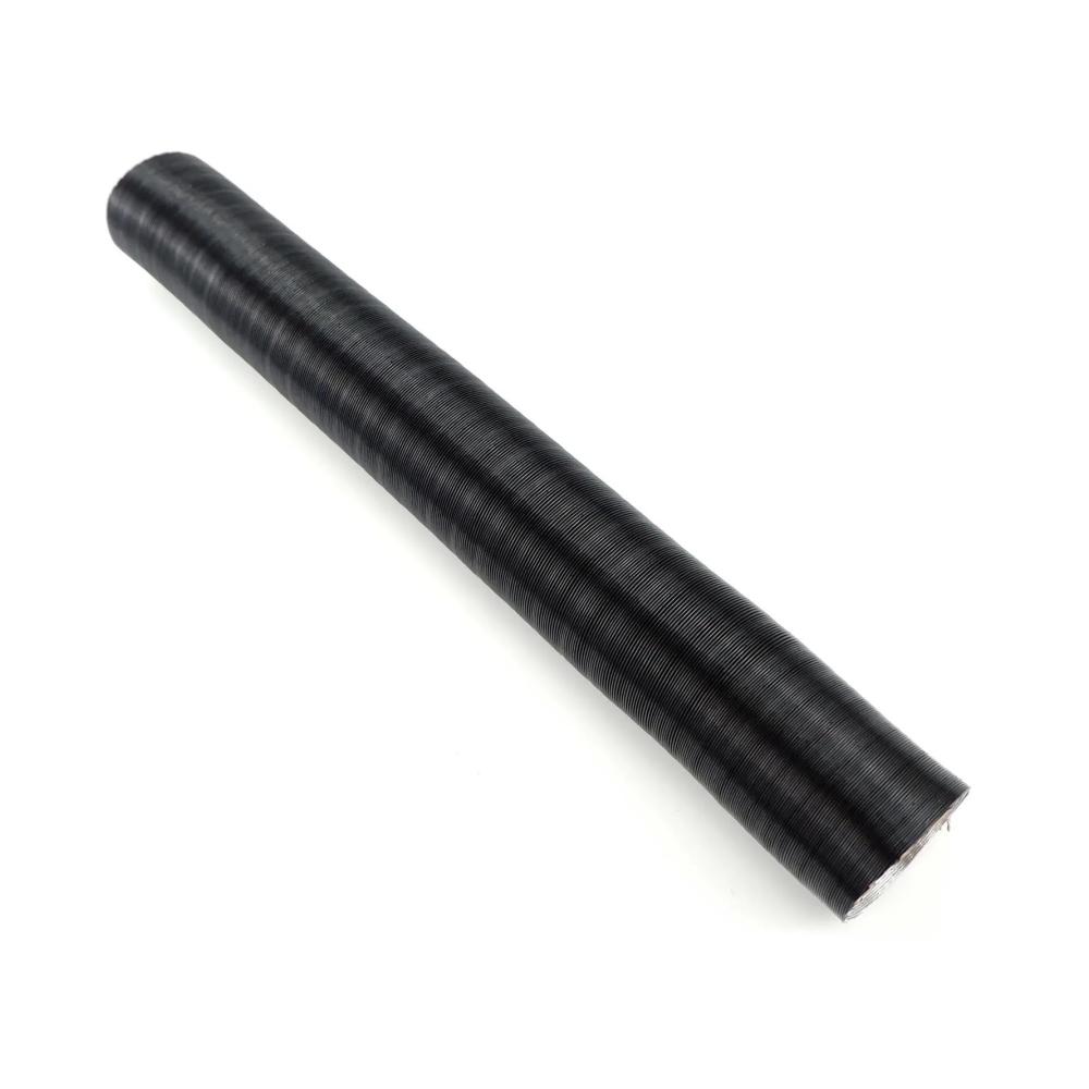 Premium 60mm Entlüftungsabdeckung & Heizungskanal-Rohr-Set in Schwarz für effiziente Luft-Diesel-Standheizungen von Webasto und Eberspacher Autoheizungen