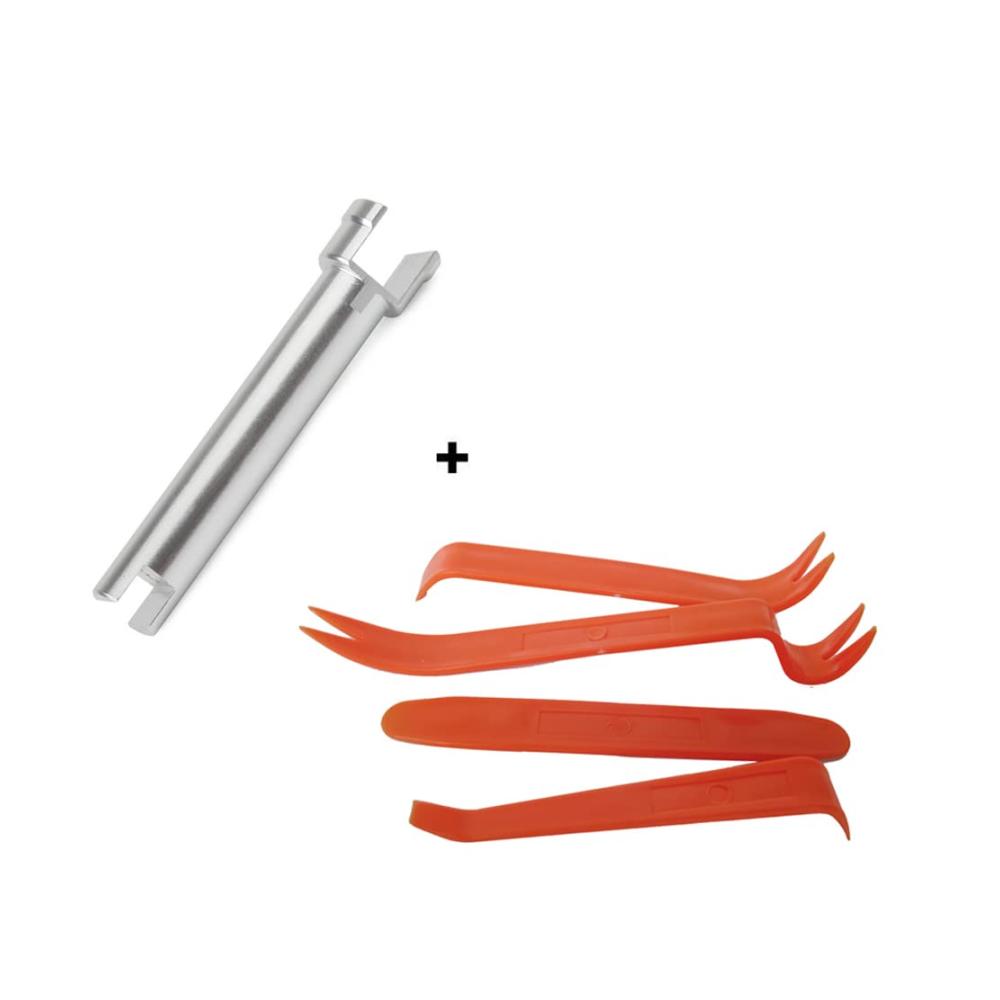 Hochwertige Aluminium Schaltknäufe für Mercedes Benz W204 W212 - Überdrive-Racing Upgrade mit Reparatur Werkzeugen - Einfache Montage und Demontage - Passend zu A2048700779