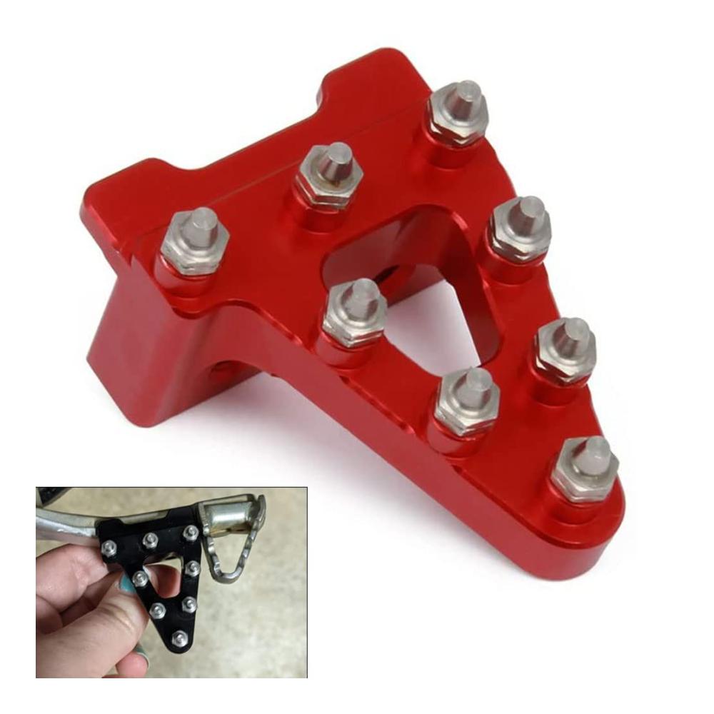 Hochwertiges JFGRACING Motorrad Bremspedal aus Billet Aluminium – Perfekte Ersatzoption mit Schritt TIPP für CRF50 XR50 Dirt Bikes Pit Bike – Jetzt verbessern