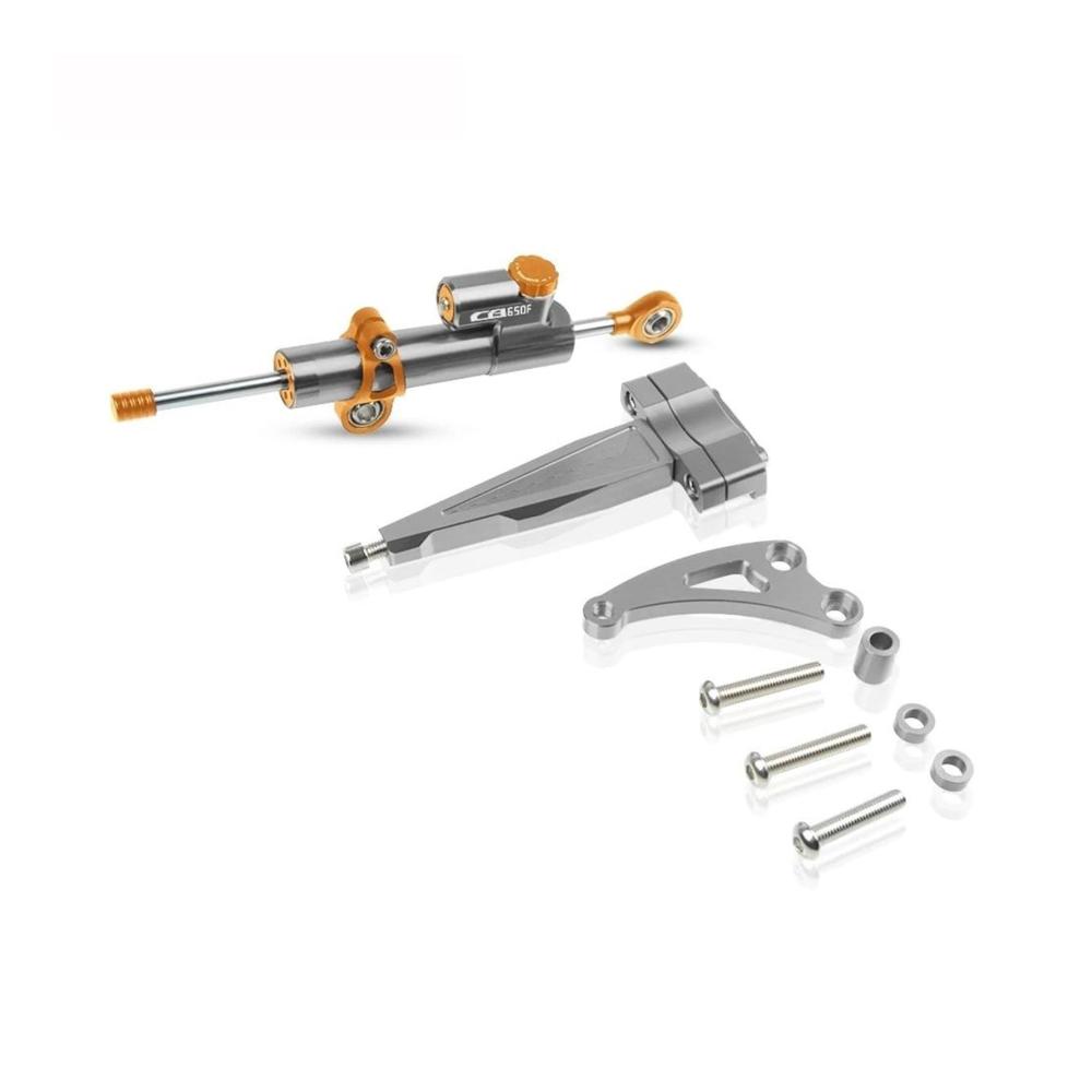 Hochwertige CNC-Motorradlenker-Stabilisatorenhalterung für Honda CB650F | Stabilisieren Sie Ihre Fahrt mit Präzision und Stil | Passend für 2014–2018 Modelle (Farbe C