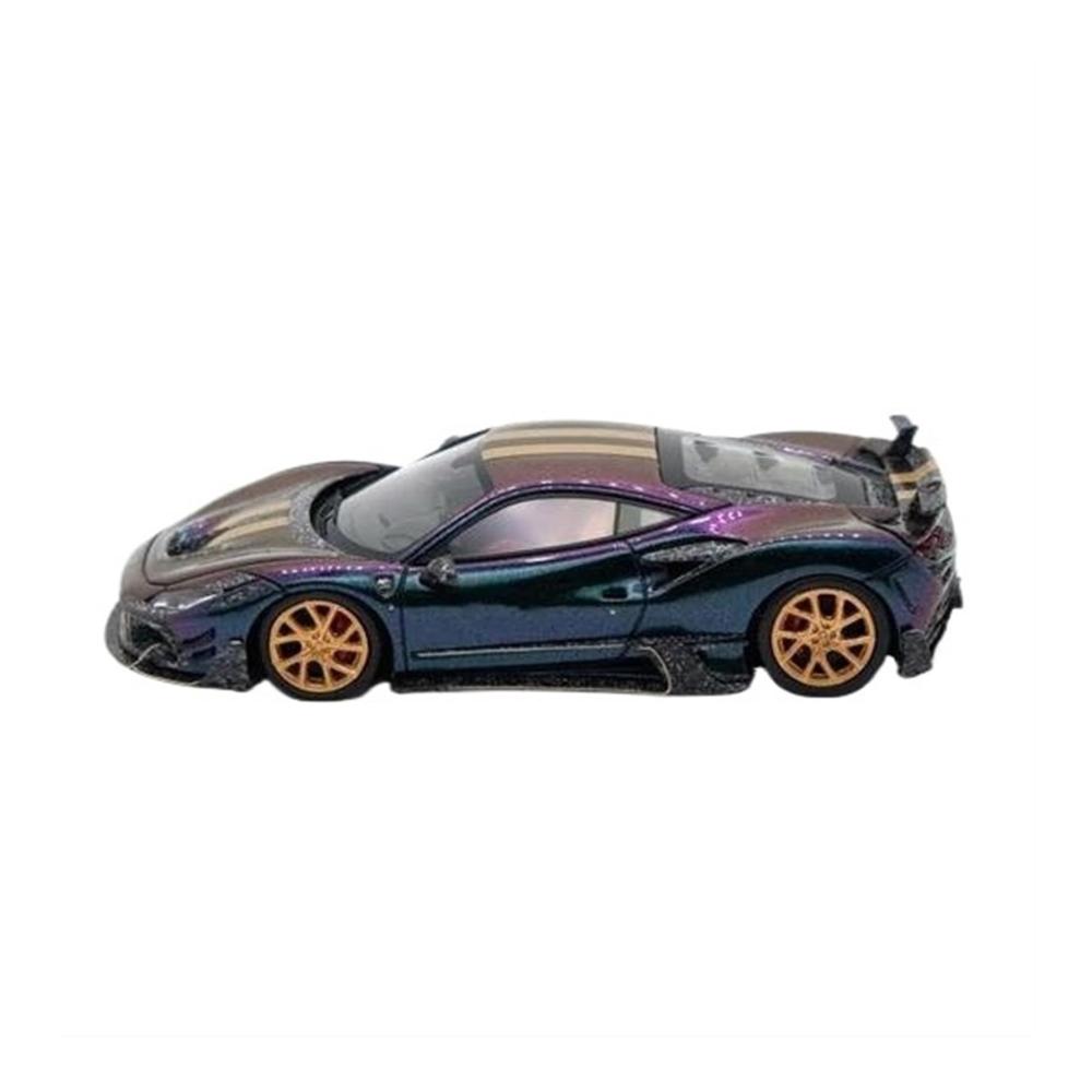 Sammlerstück Miniatur maßstabsgetreues Auto 164 F8 Tributo Mansory F8XX Limited299 Modell - Hochwertiges Fertigmodell - Perfektes Ornament für Liebhaber - Exklusives Modellfahrzeug
