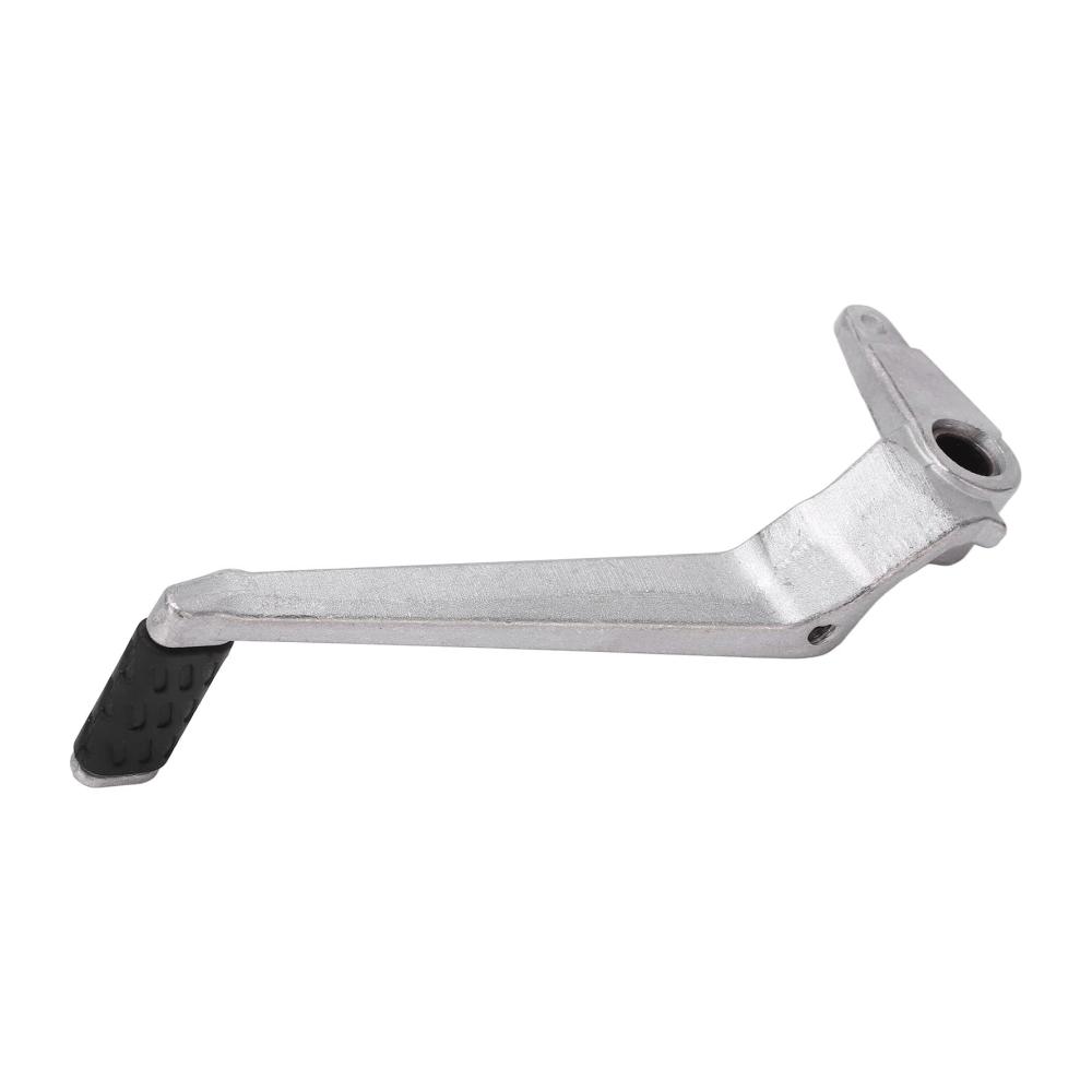 Motorrad-Hinterradbremspedal Hochwertiger Aluminium-Ersatz für Ducati Monster 696 2009-2013 - Robuster Bremsfußhebel für verbesserte Leistung und Stil - Silberner Powersports-Pedalersatz