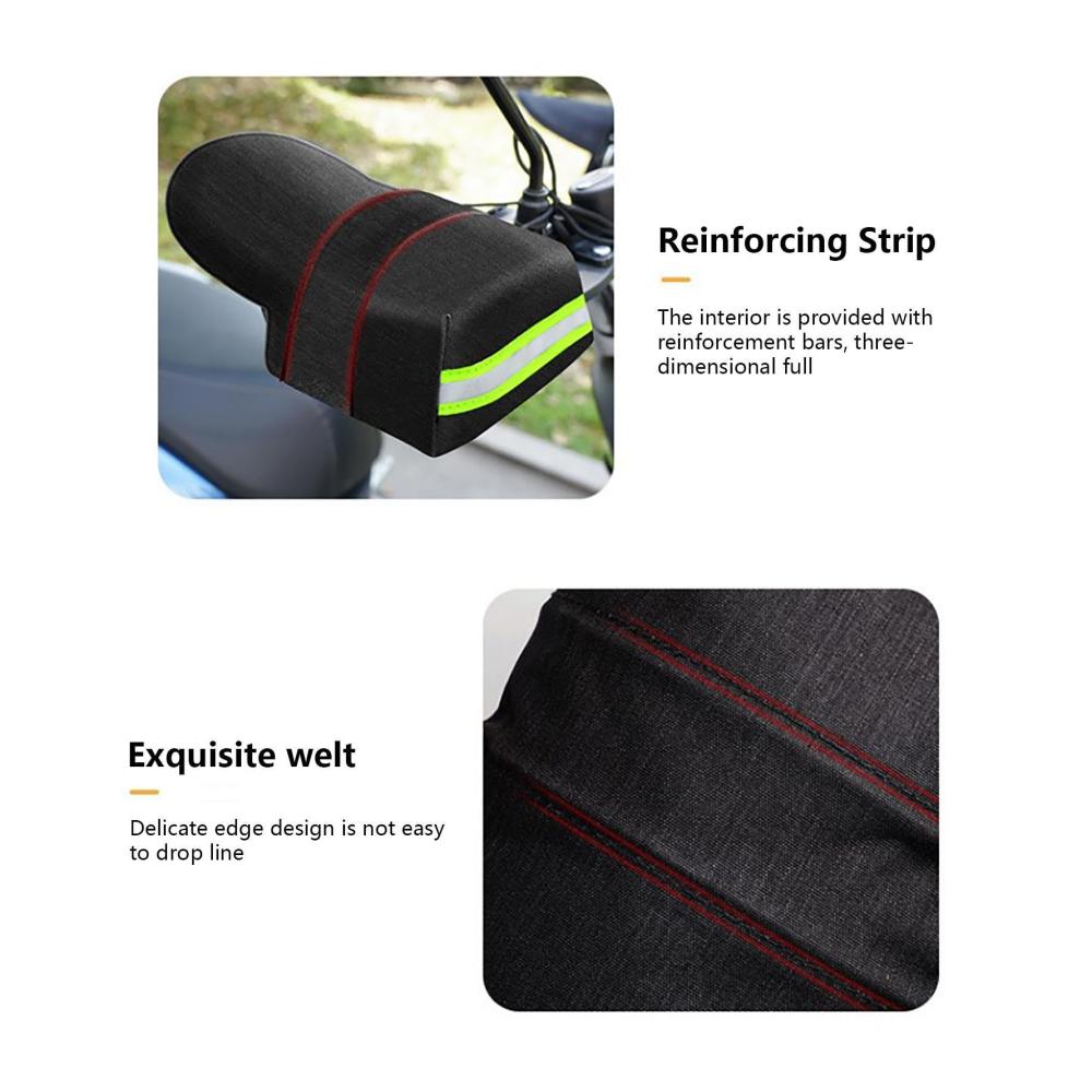 Hochwertige Sonnenschutzhandschuhe für Männer und Frauen - Wasserdichter Motorrad-Handschutz mit UV-Schutz - Ideale Fahrradgriffabdeckung für alle Wetterbedingungen