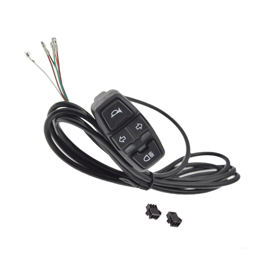 Motorrad Bremslichtschalter | 3-in-1 Lenker Steuerschalter mit Frontlicht Horn & Blinker | Universal Motorrad Lenkerschalter für E-Scooter | Sicherheit und Komfort kombiniert