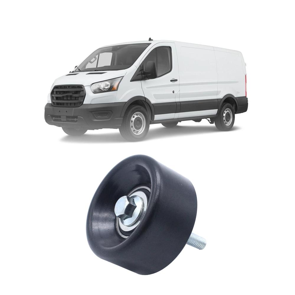 Hochwertige Leerlauf Umlenkrolle für Lüfter Antrieb Riemen Spanner | Kompatibel mit Transit MK6 2.4 LTI TX LDV Convoy 1097574 | Robuste Konstruktion | Einfache Installation