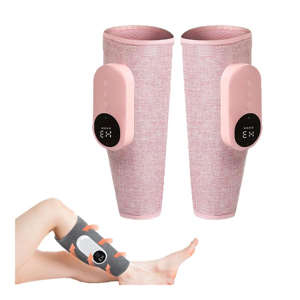 Entspannende Knieschoner Kabelloses Beinmassagegerät mit Wärmekompression Vibration Temperaturkontrolle & Luftdruck für wohltuende Entlastung