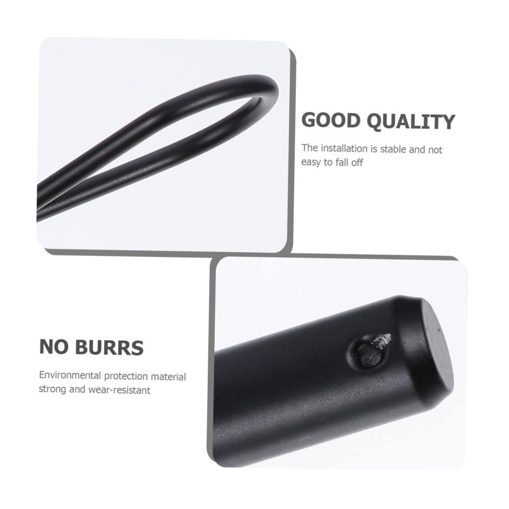 Sichern Sie Ihre Ladung mit Leichtigkeit! Schwarze Stecker Verriegelungsbolzen für Autoanhänger - Anti-Hitch stark und zuverlässig. Perfekte Anhängerkupplungsstift Komponente für Ihr Fahrzeug. Holen Sie sich jetzt das Zubehör Eisen