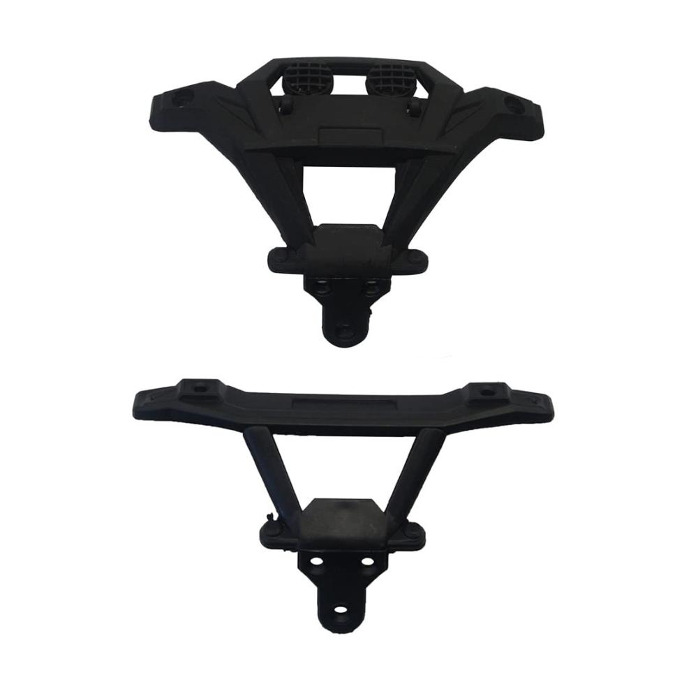 Ersetzen Sie Ihre RC-Auto-Stoßstangen mit hochwertigen Front- und Heckstoßstangen - 2er Pack für Xinlehong Q901 Q902 Q903 9130 9136 9137 1/16 RC-Fahrzeugteile