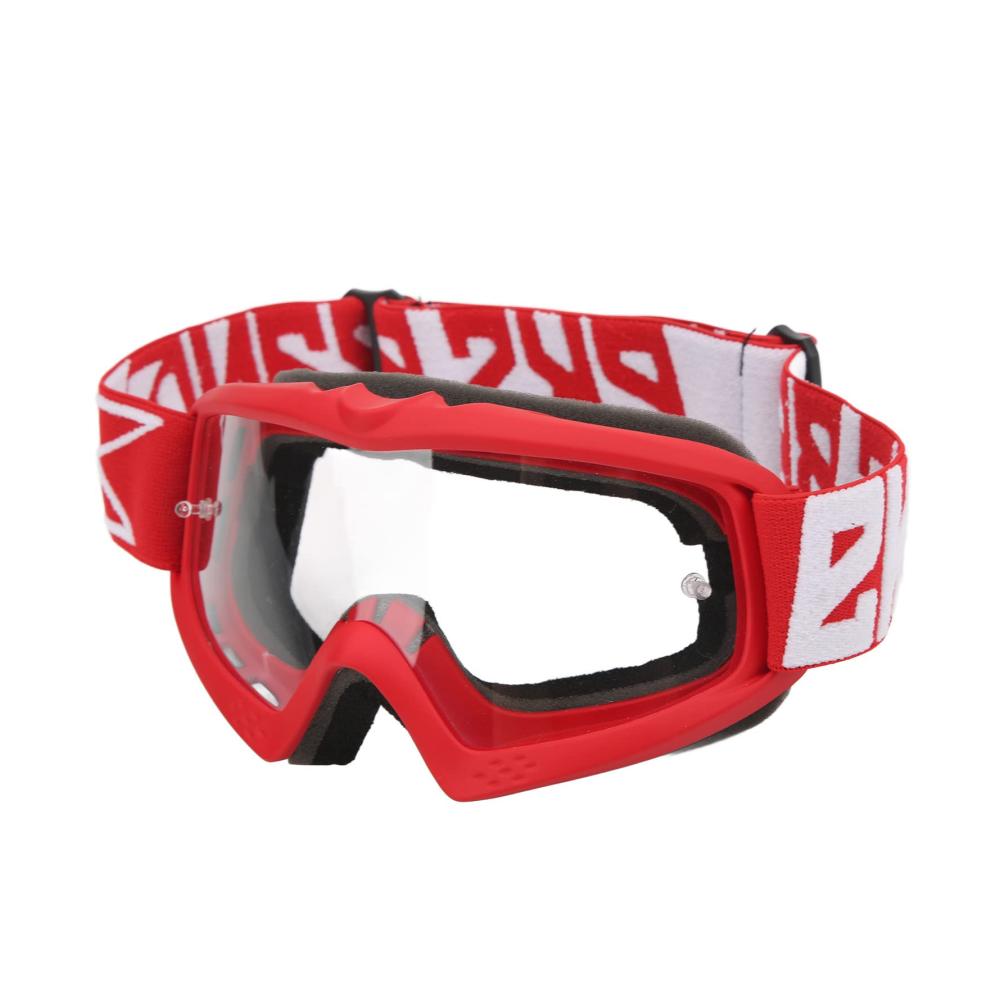 Sturzsichere Motorradbrille – Komfortable Motocross-Brille für klare Sicht. Robust & Transparent Ideale Schutzbrille fürs Klettern & Offroad-Abenteuer