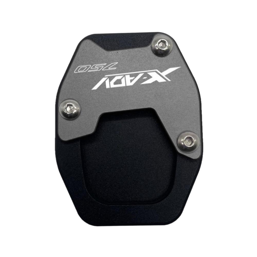 Premium Motorradständer Pad für HON&DA X-ADV 750 | Erhöhte Standfestigkeit mit XADV 750 Seitenständer Verlängerung 2021 2022 | Robuste Ständerplatte in attraktiver Farboption