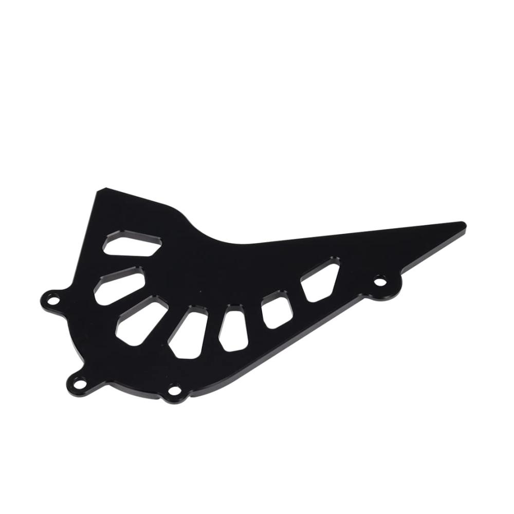 Schwarzer Motorrad Front Ritzel Kettensatz Schutzhülle Guard für Husqvarna Svartpilen 401 250 2018–2021 Ultimativer Schutz und Stil