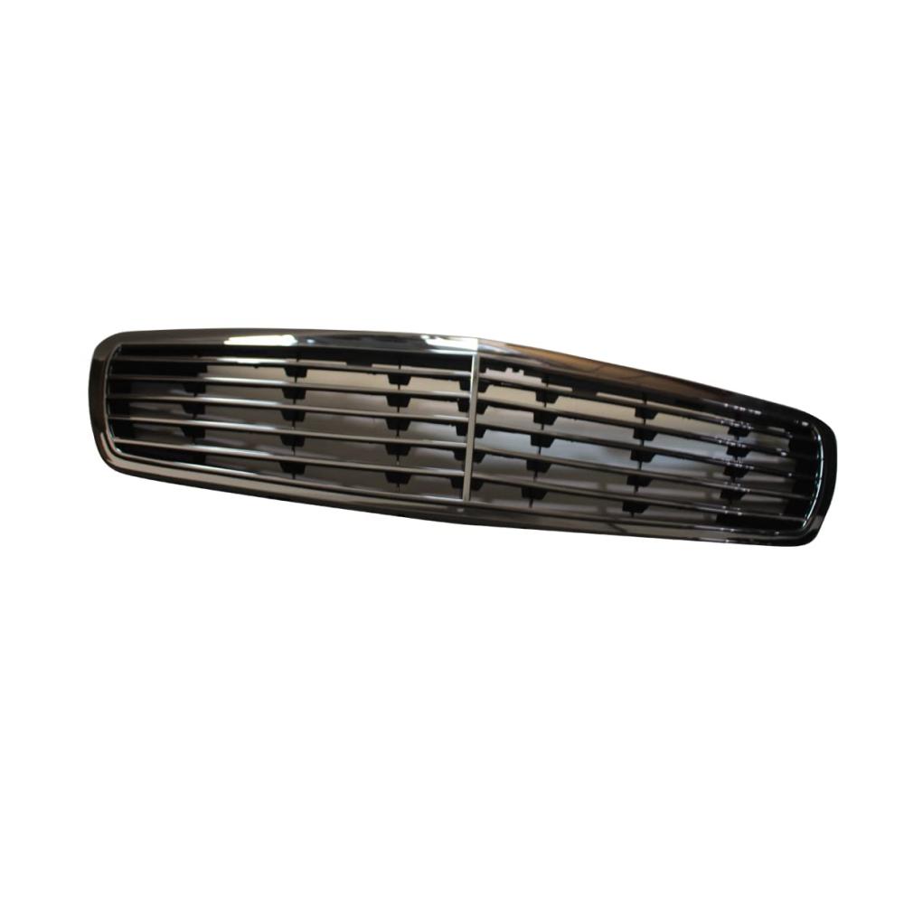 Kühlergrillspoiler für Mercedes Benz W211 E-Klasse | Glänzend Schwarz ABS | Stilvoller Frontgrill für E320 E350 E430 E500 | Upgrade 2002-2006 Modelle | Premium-Qualität und einfache Installation