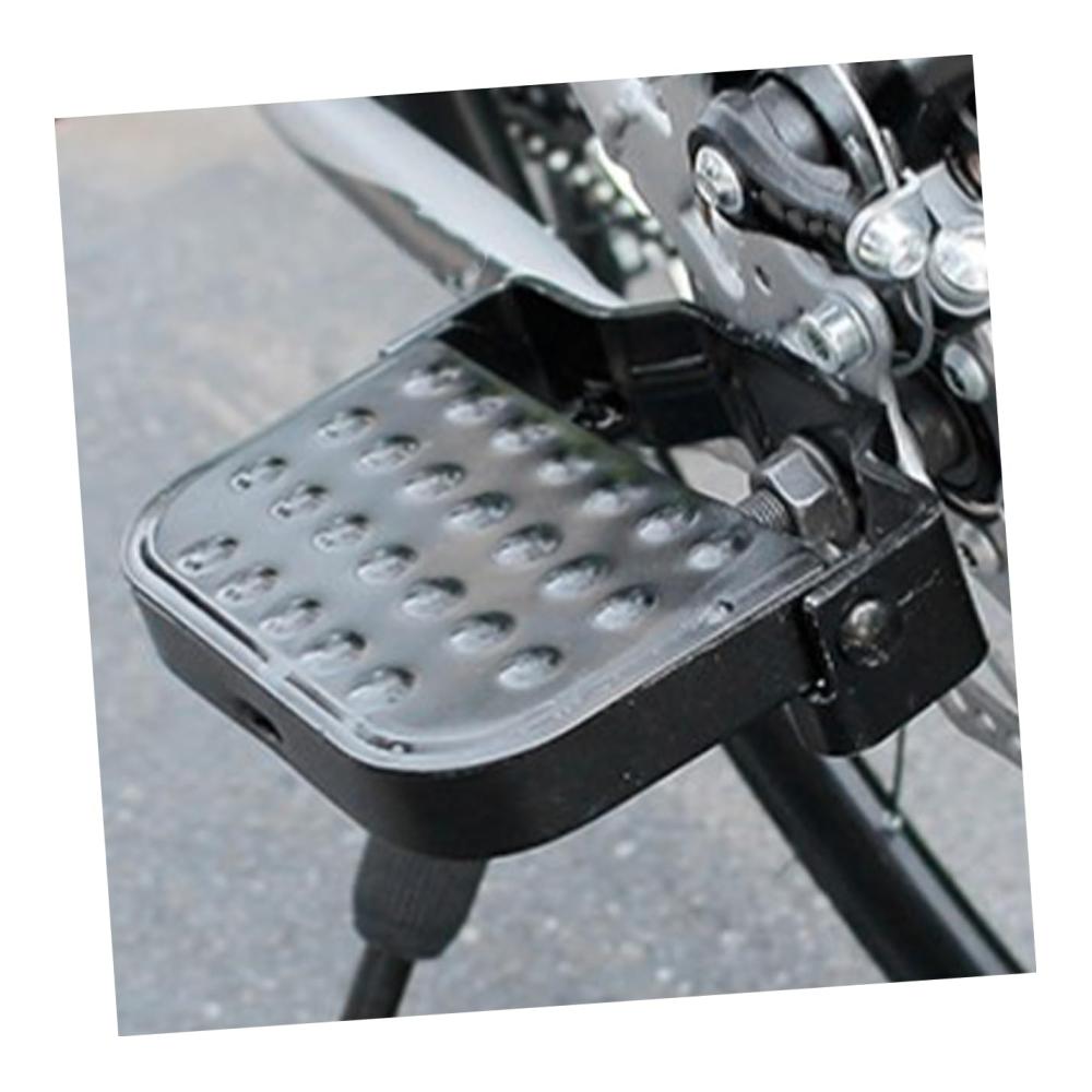 Faltbare Fahrradpedale für Kinder - 2Stück Rücksitzpedal-Clips aus Manganstahl | Professionelle Trittbretter für sicheren Fahrspaß | Leichte Lagertritte und praktisches Zubehör für jedes Fahrrad