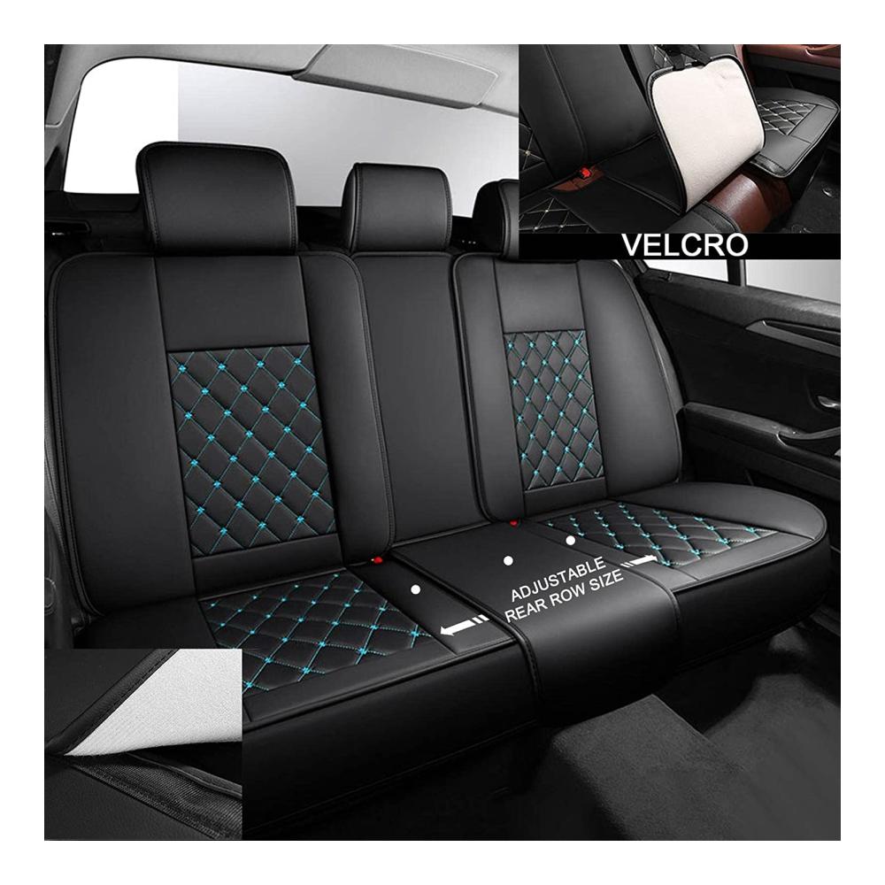 Premium Autositzbezüge Set für K-IA Sportage 2011-2015 | Universal 5 Sitze PU-Leder | Allwetter Schutz | Rutschfest & Wasserdicht | Hochwertige Sitzbezug Covers | Auto Zubehör