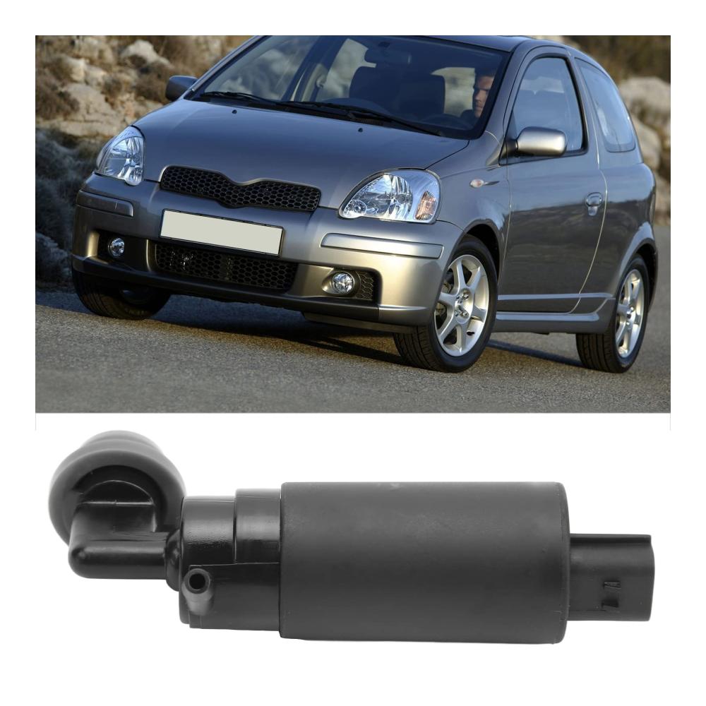 Hochleistungs-Frontscheibenwaschpumpe für Yaris Vitz 1999-2005 | Effiziente Wischwasserpumpe für klare Sicht | Einfache Installation und langlebige Leistung | Verbessern Sie Ihr Fahrerlebnis jetzt