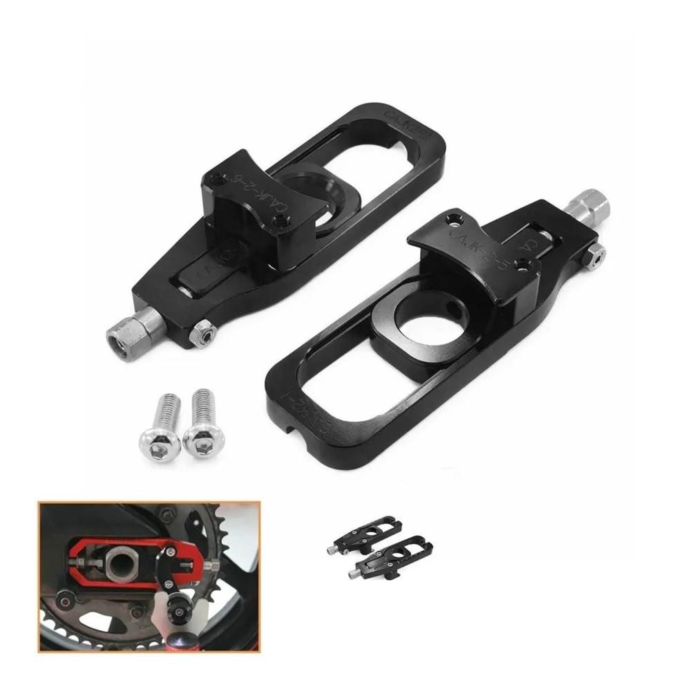 Hochwertiger Kettenspanner für Kawasaki ZX6R ZX-6R 2005-2016 | Einfache Montage | Längere Lebensdauer Ihrer Antriebskette | Motorradzubehör für optimale Leistung