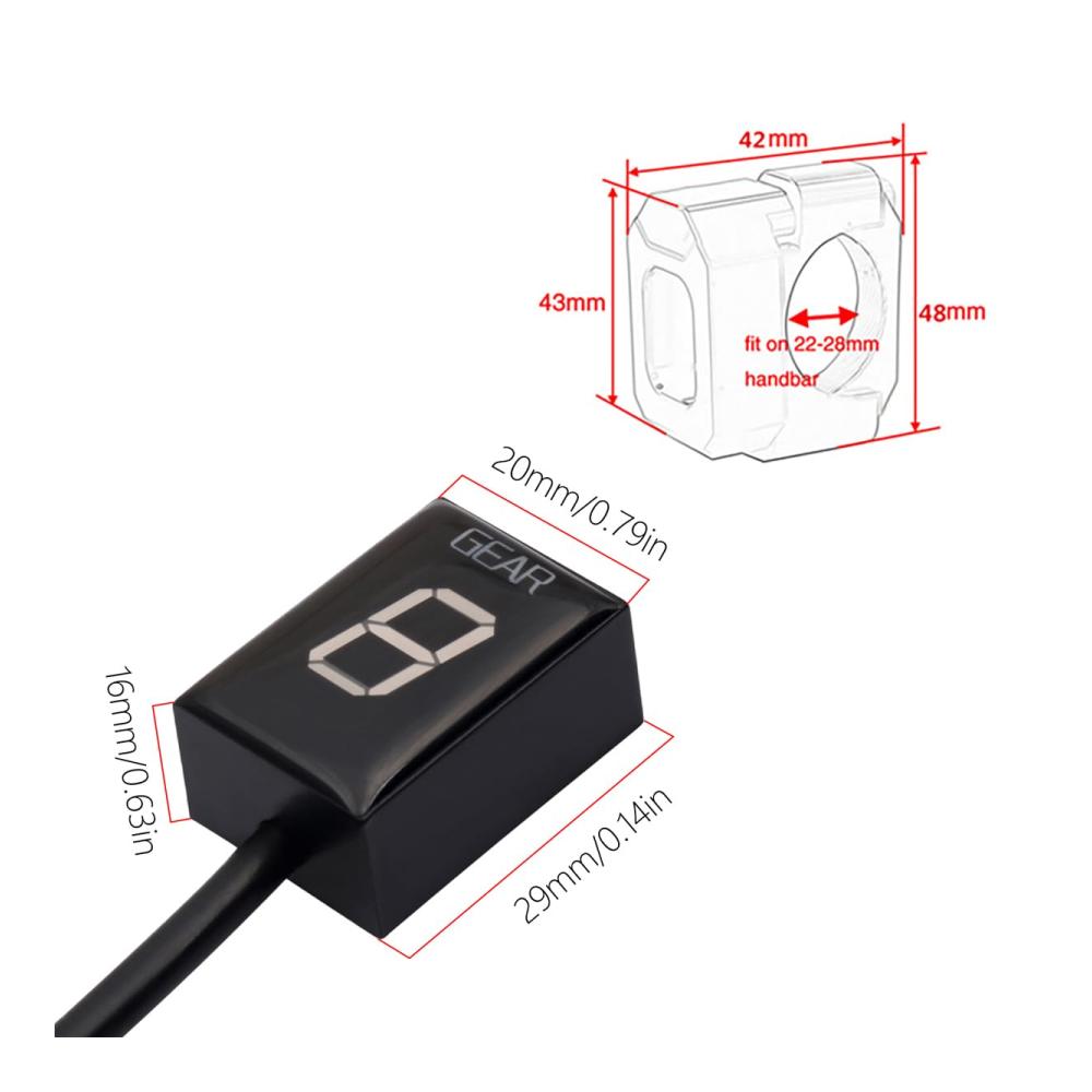Instrumentenblöcke Set für Kawasaki - Plug&Play LED Anzeige Display - Wasserdicht & zuverlässig - Verbessern Sie Ihr Fahrerlebnis jetzt