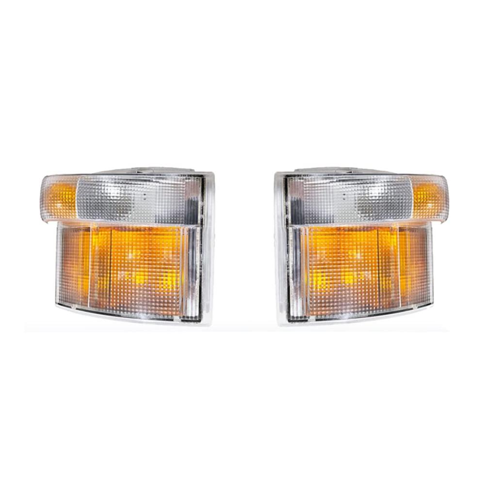 2er Set LED LKW Blinker Seitenmarkierungsleuchten für Scania 114 G400 P400 R420 - Eckleuchte 1387155 1385410 - Wasserdicht & Stoßfest - Einfache Montage