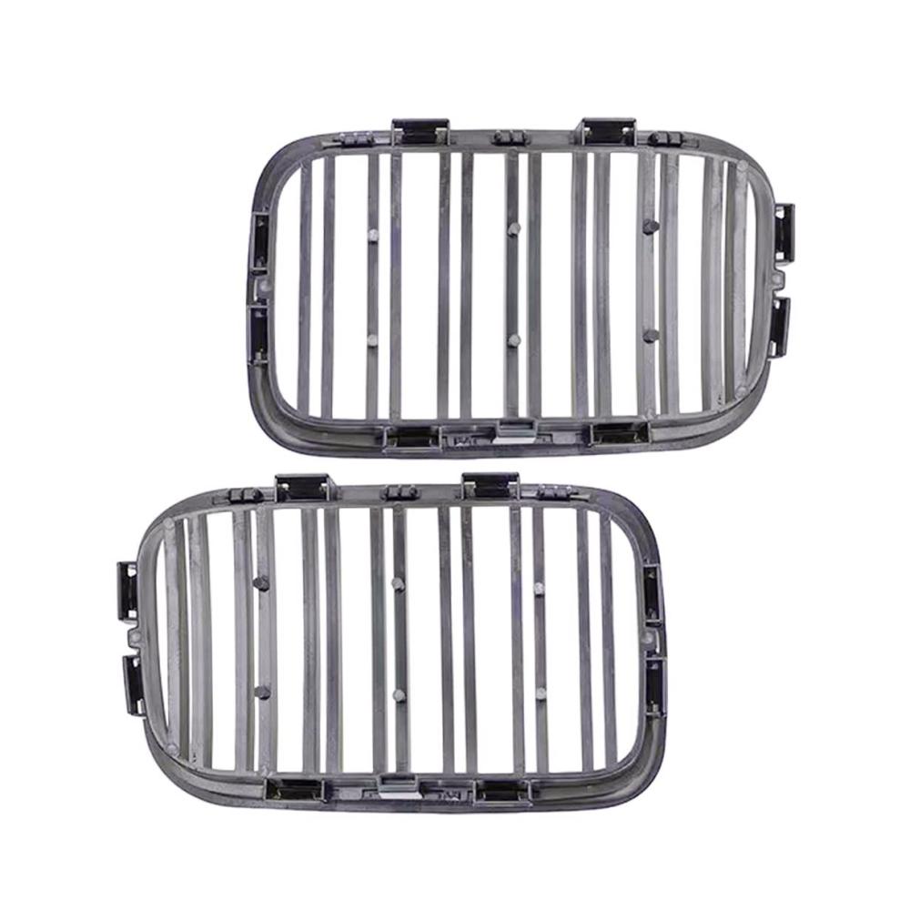 Entdecken Sie Stil und Qualität 2er Set Glänzend Schwarz Front- & Kühlergrille mit Dual Slat Linien für BMW 3er E36 1992-1996. Erneuern Sie den Look Ihres Autos mit diesem hochwertigen Front Hood Grill. Perfekte Passform und zeitloses Design für echte Fahrzeugliebhaber. Upgrade jetzt und verleihen Sie Ihrem BMW einen beeindruckenden Look