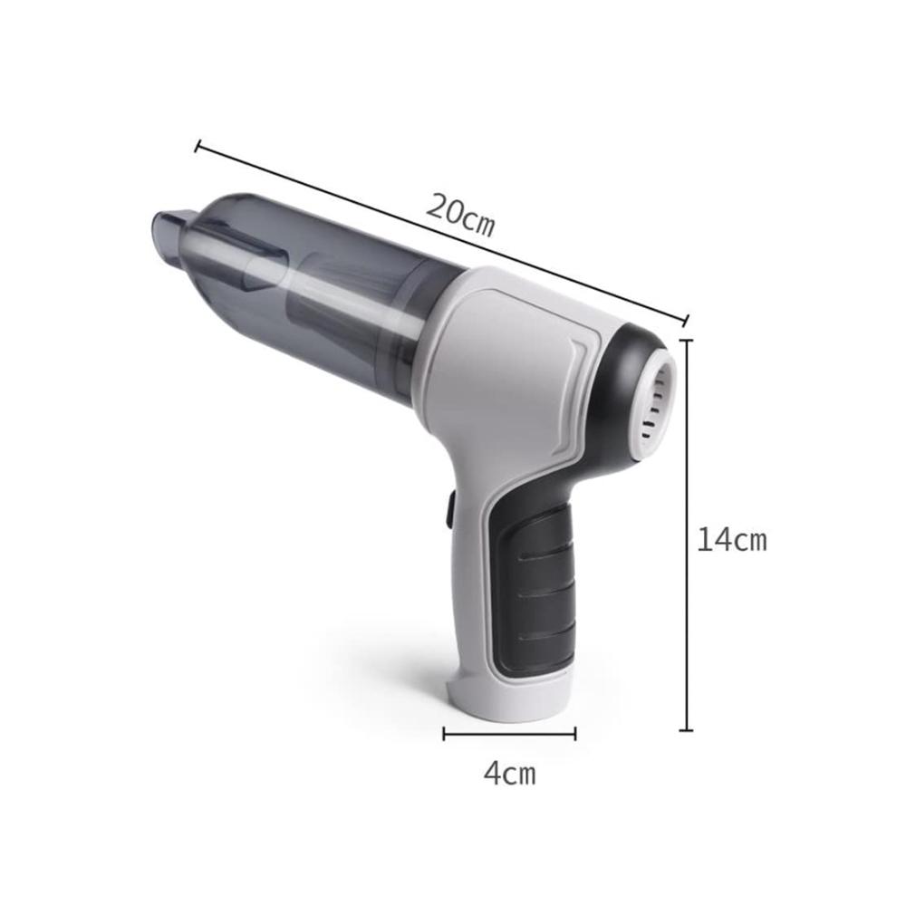 Handstaubsauger Akku Autostaubsauger USB Wiederaufladbarer Tragbarer Mini Staubsauger mit 7000PA Saugleistung für Tisch Tastatur PC Auto LKW Haushalt & Tierhaare - Leistungsstarker Staubsauger