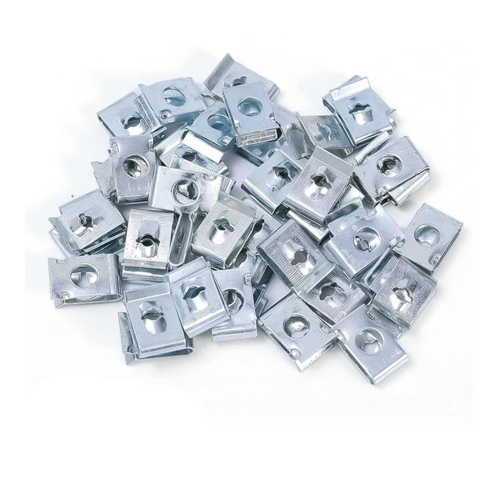 Entdecken Sie Qualität und Vielseitigkeit 40 Stück Kleinteile Set - Metall U-förmige Clips selbstschneidende Schrauben Klemme für Auto-Stoßstangen Kotflügelverkleidung. Robuste Befestigungsschrauben Teile für mühelose Montage. Holen Sie sich Ihr praktisches Kit jetzt