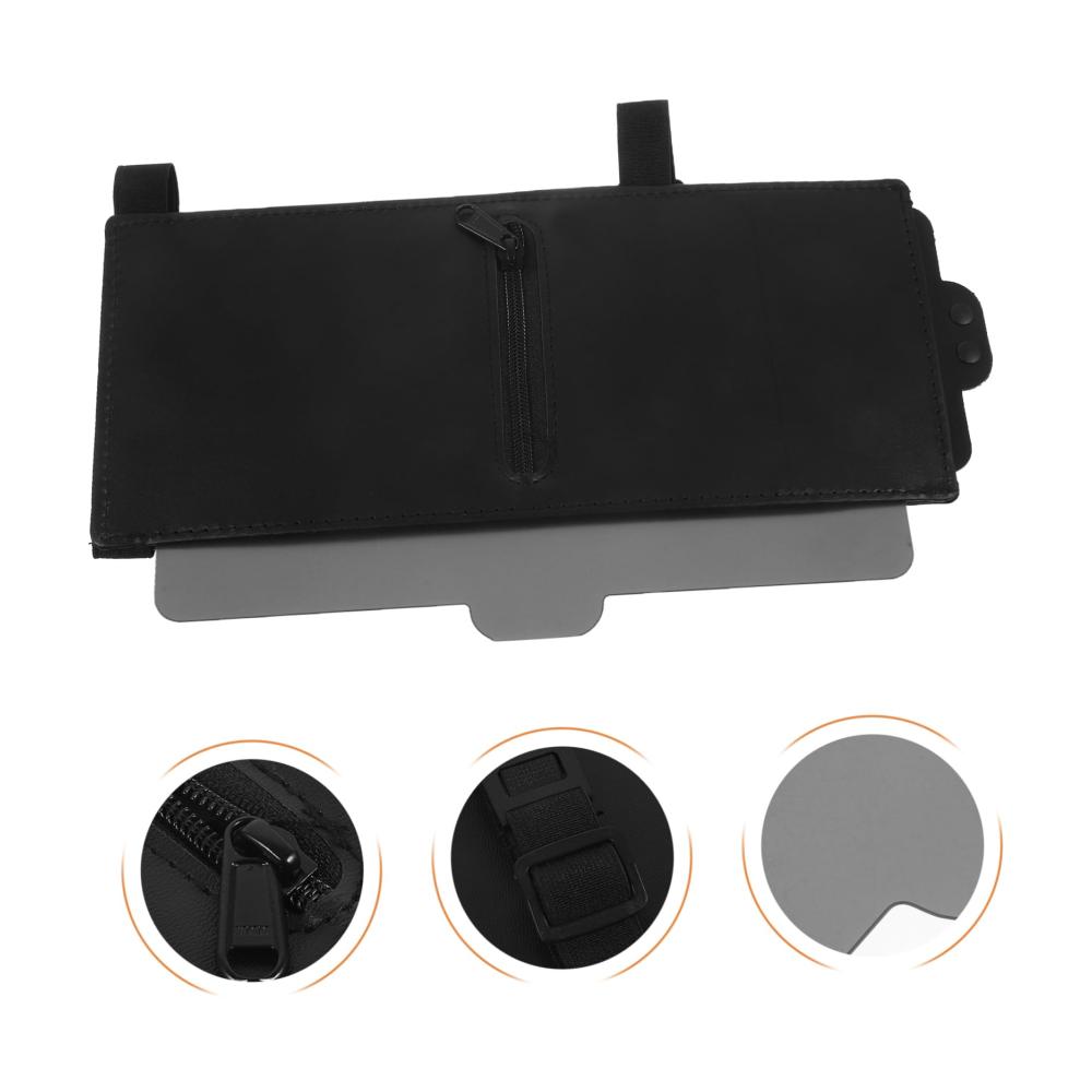 Auto Sonnenblende Reißverschluss Fensterschatten - Frontscheibe Visierverlängerung - Getönte Windschutzscheibenverlängerung - Sonnenschutz fürs Auto - Multifunktion Schallwand verlängern PP-Board - Premium Qualität