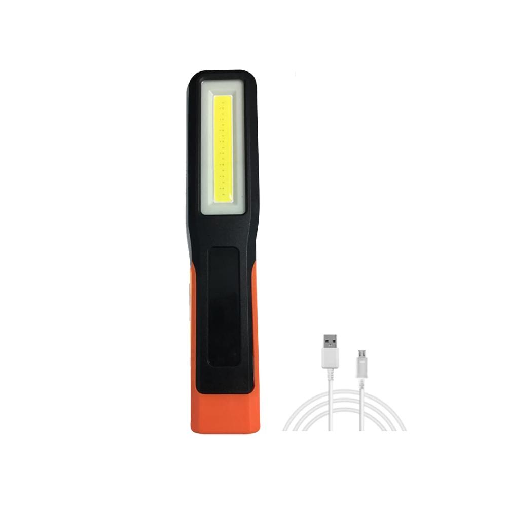 WALCHO Wiederaufladbar Inspektionsleuchten 2000mAh - COB LED Taschenlampe für Autoreparatur Camping & Notfälle - Superhelle Arbeitsleuchte mit Magnetunterseite