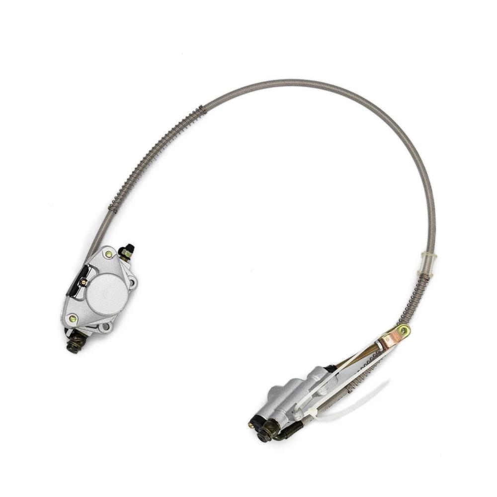 Entwickelter Hochleistungs-Behälter Premium Leitungen & Schläuche-Set für Motorräder und ATVs - Optimale Bremssystemperformance mit Vorder- und Hinterradbremsschläuchen Scheiben-Handbremsbaugruppe und mehr