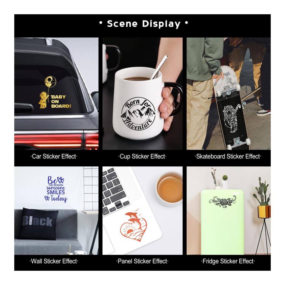2 Stück niedliche Kaninchen-Familie Herzschlag-Autoaufkleber - Ideal für Auto Laptop & mehr - Vinylaufkleber für Liebhaber von Aufklebern Autos & Tieren