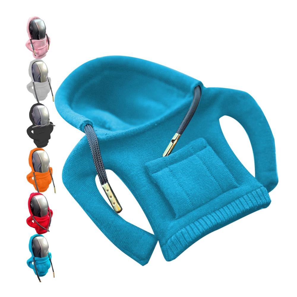 Kreative Hoodie Schaltknäufe Abdeckung für Autos – Niedlicher Schaltknauf-Hoodie mit Stil – Passend für Manuell oder Automatik – Schützen Sie Ihren Schaltknüppel mit Stil