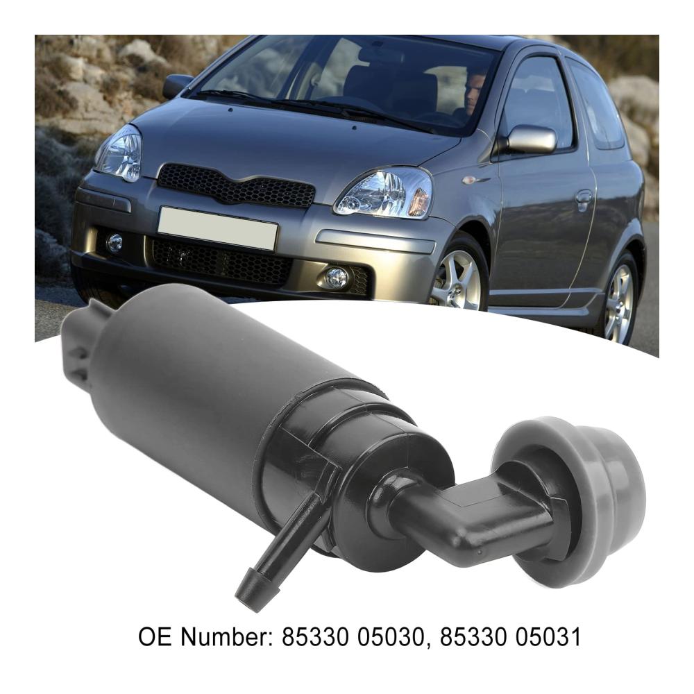 Hochleistungs-Frontscheibenwaschpumpe für Yaris Vitz 1999-2005 | Effiziente Wischwasserpumpe für klare Sicht | Einfache Installation und langlebige Leistung | Verbessern Sie Ihr Fahrerlebnis jetzt