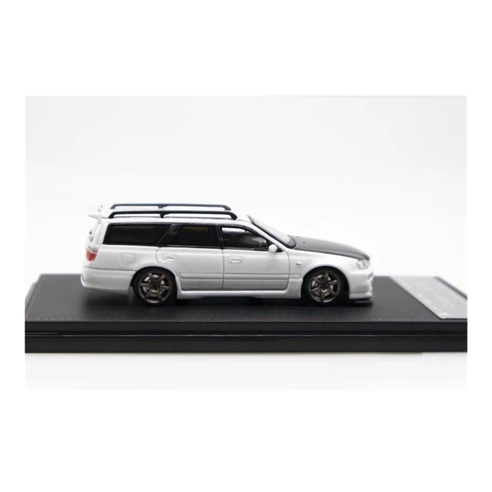 Entdecken Sie die Welt der Miniaturen Maßstabsgetreues Auto 164 für Stagea R34 mit Carbon-Haube – Druckguss-Modellauto | Sammlerstück | Perfektes Ornament für Enthusiasten