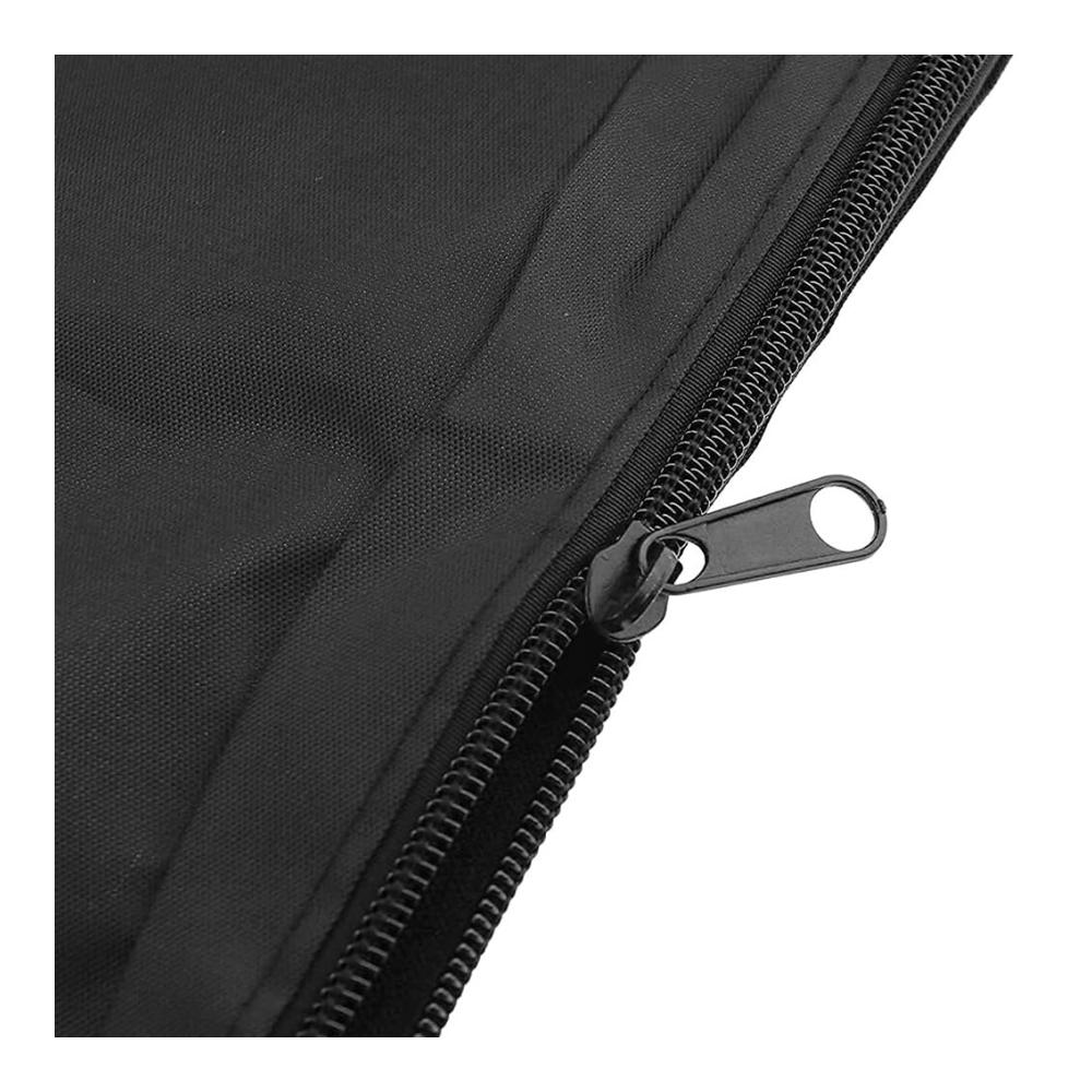 Hochwertige Messgeräte Multifunktionale staubdichte Abdeckung für Golfwagen | Einfache Installation & Zugang | Zuverlässiger Schutz | Robustes OxfordCloth | Schwarz | 242x122x168 cm