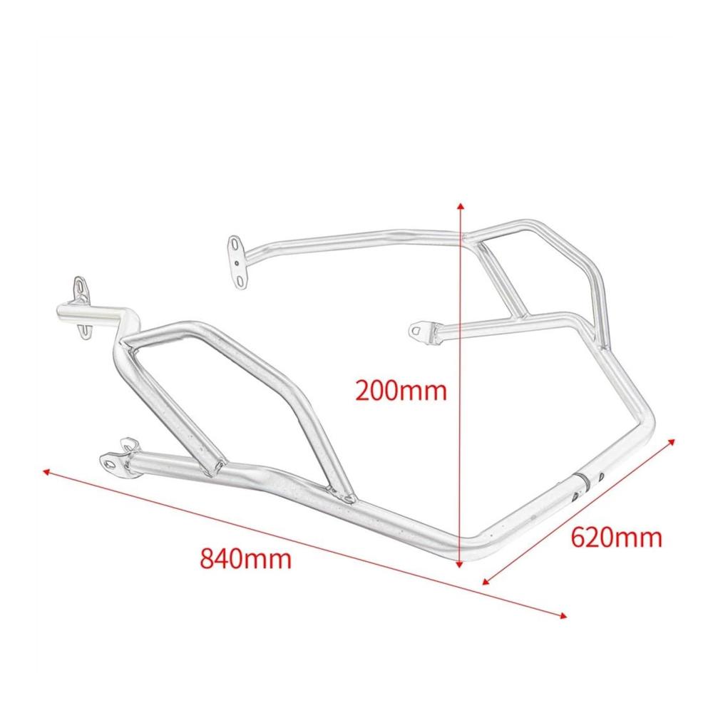 Motorrad Rahmen Schutz Engine Guard Crash Bars für Benelli TRK 502/502X (2021-2023) - Stoßstange Teile für Motorrad Motorschutz