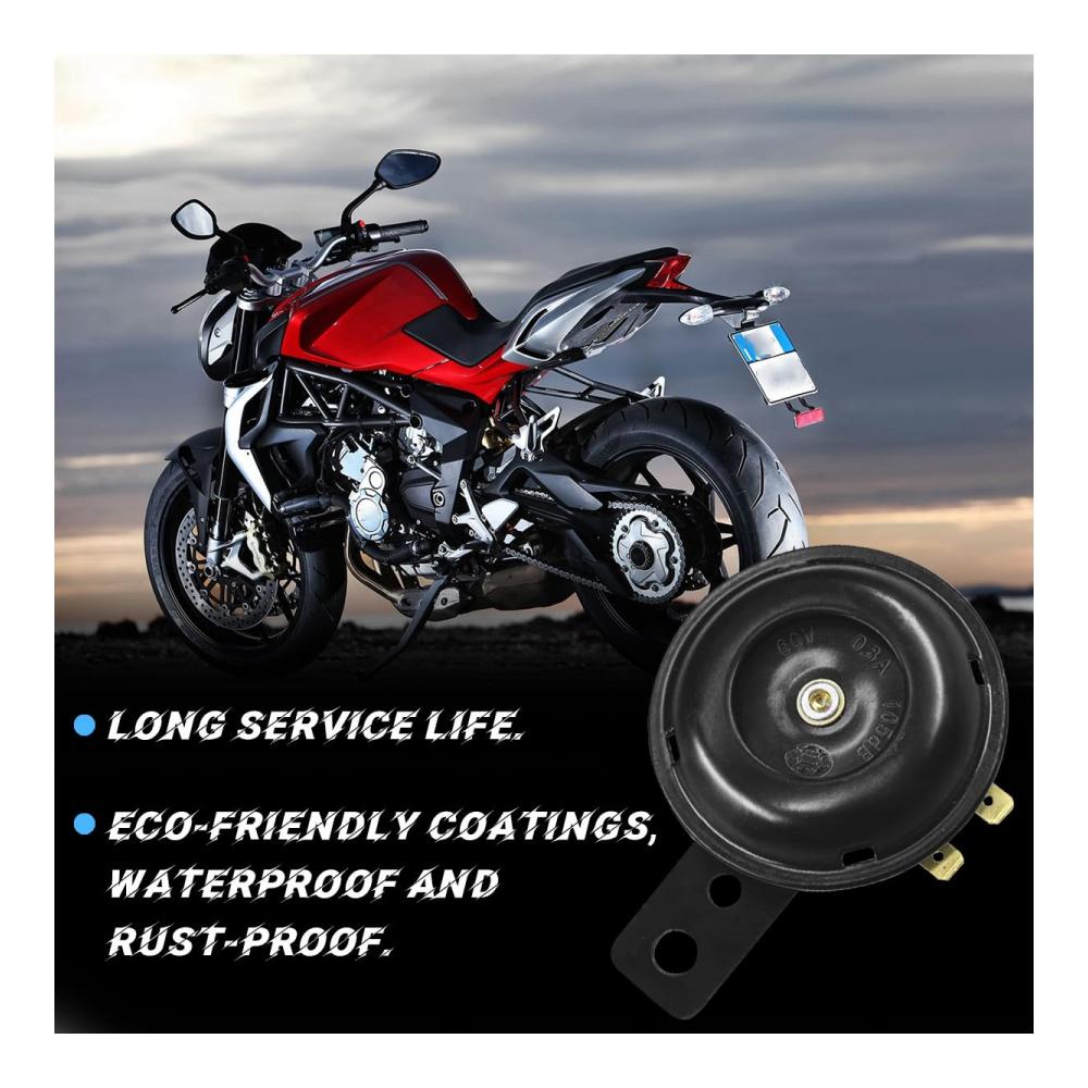 Upgrade Ihre Fahrzeugsignalisierung! 2-in-1 Hupe & Signalhorn 12V für Motorrad Auto LKW & mehr. Wasserdicht & laut für maximale Sicherheit